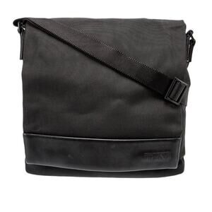 TUMI Messenger Bag‎ Ballistic Nylon Full-Grain Leather Trim Style 4367